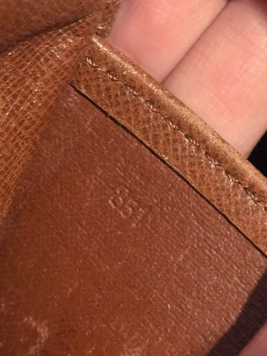 Louis Vuitton MM Danube Monogram Shoulder Bag - Picture 12 of 14